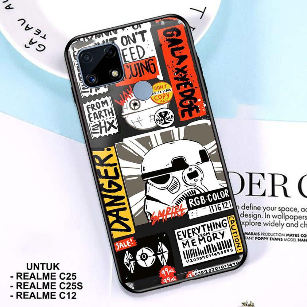 Case REALME C25 / C25S / C12 - Casing REALME C25 / C25S / C12 - ( STW ) - Case Hp - Casing Hp - Soft