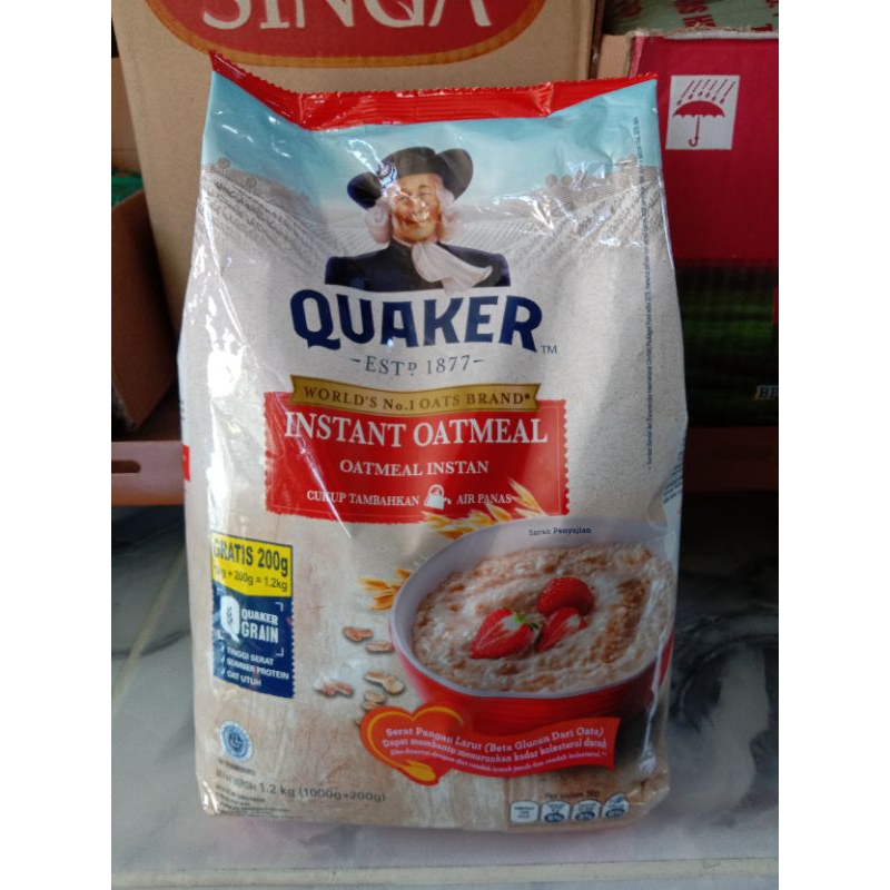 

Quaker Instant Oatmeal(1.2kg)