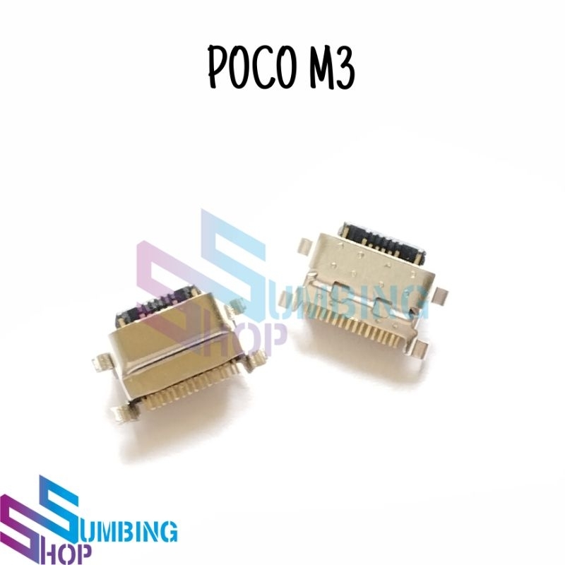 Konektor Charger Poco M3 Usb Plug In Con Tc