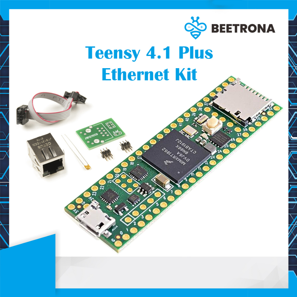Teensy 4.1 Dengan Ethernet Kit Konektor Module