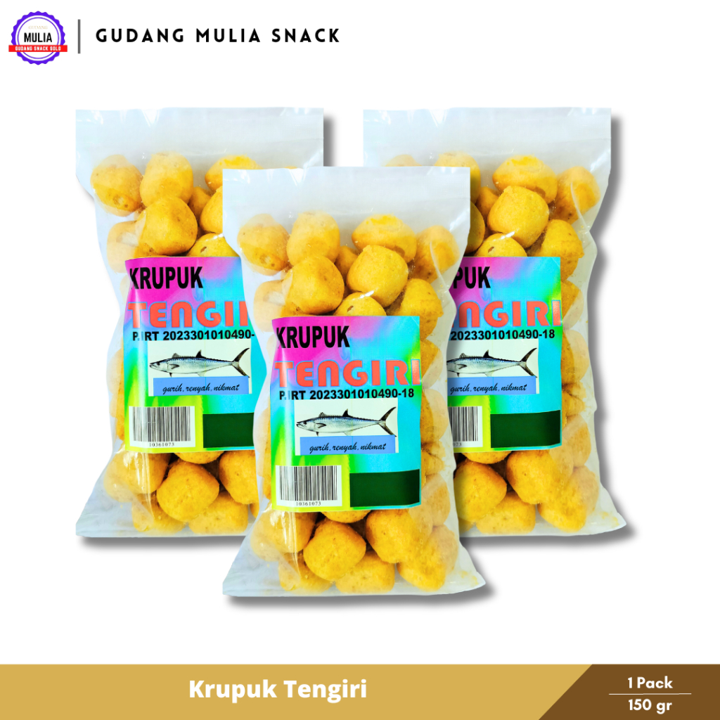 

Krupuk Tengiri | Kerupuk Ikan Tengiri | Amplang Tengiri