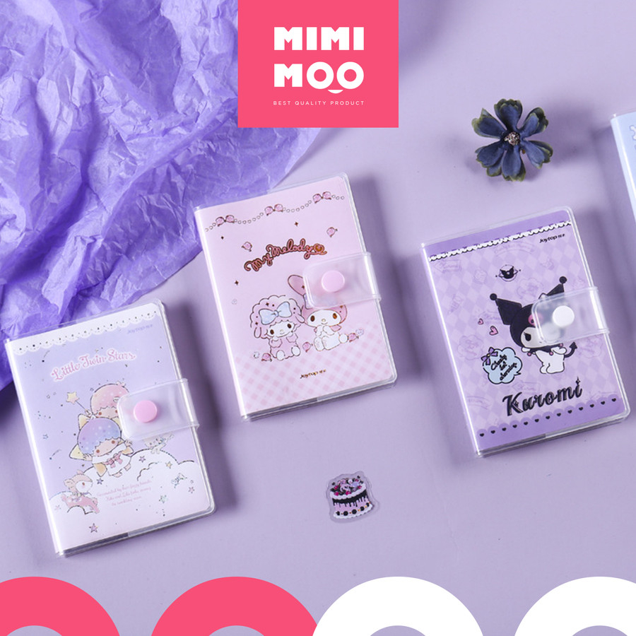 

MIMIMOO Mini Notebook Lucu Karakter Sanrio Cinnamoroll Kuromi