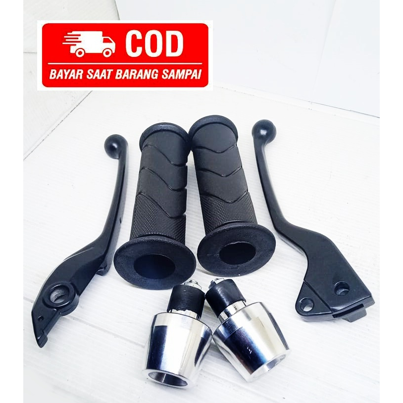 Paket Handel rem variasi vario 150 125  led + Jalu Besi + Karet Grip