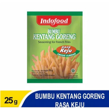 

Bumbu Indofood Kentang Goreng Rasa Keju 25 GR