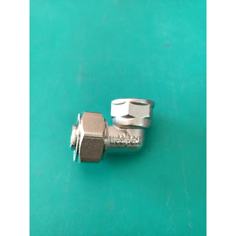 Keni Cooper Knee Sambung Drat Dalam 3/4" x 1/2" Westpex L20 1/2F / Copper L 20 - 1/2 F / Copper West