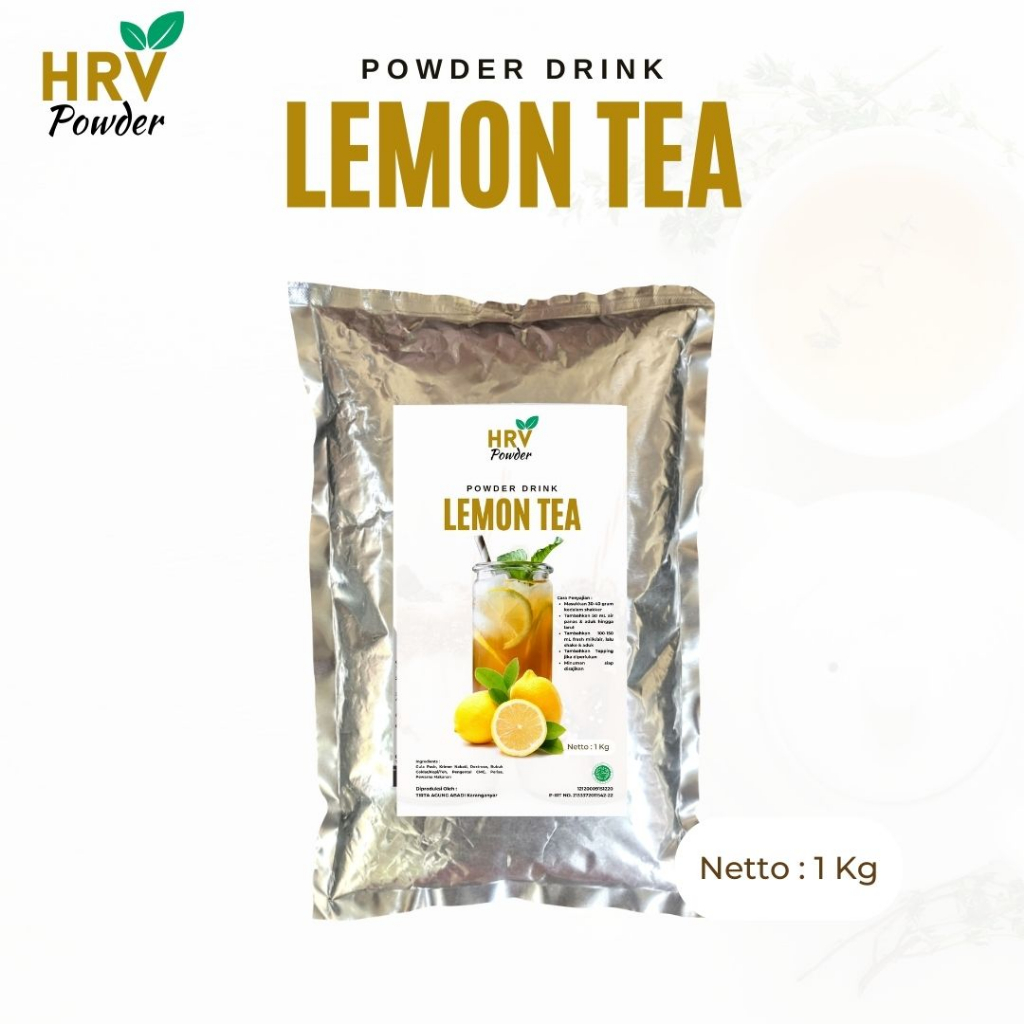 

Bubuk Minuman Teh Lemon Tea Powder 1 kg