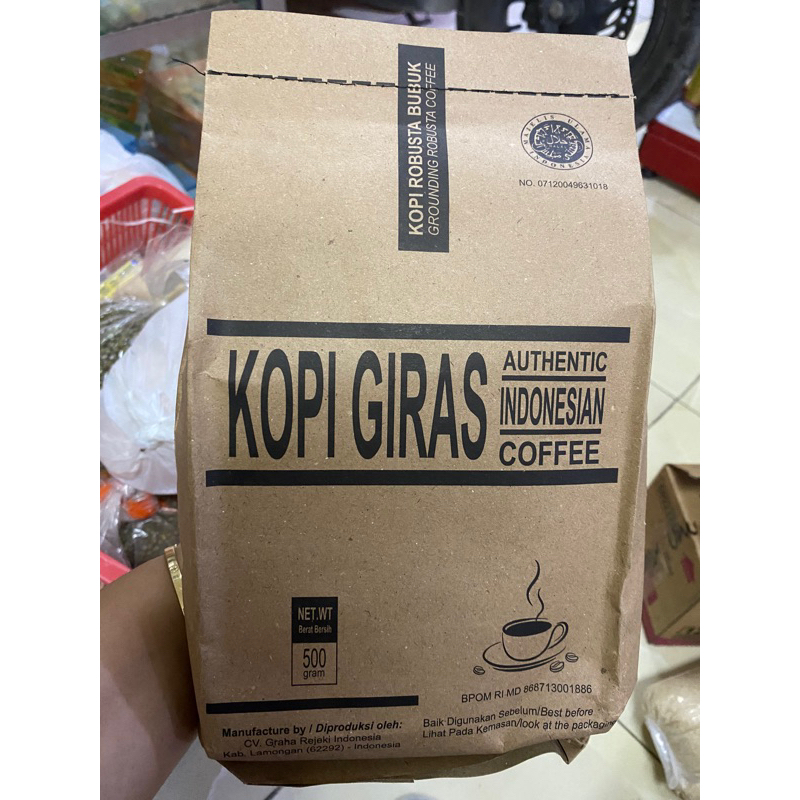 

KOPI GIRAS KERTAS 500GRM