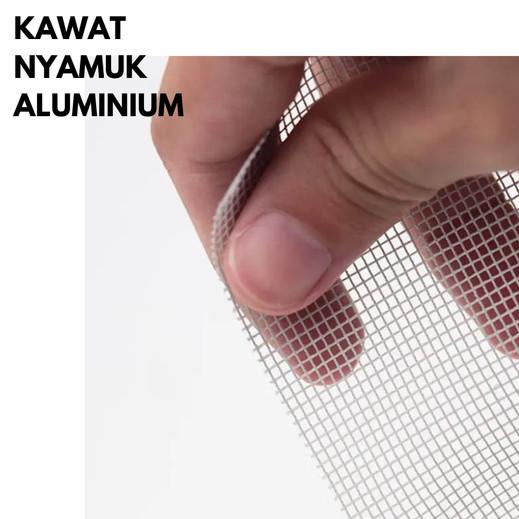 Kawat Nyamuk Aluminium Alumunium Ram Parabola Kasa Kawat Nyamuk