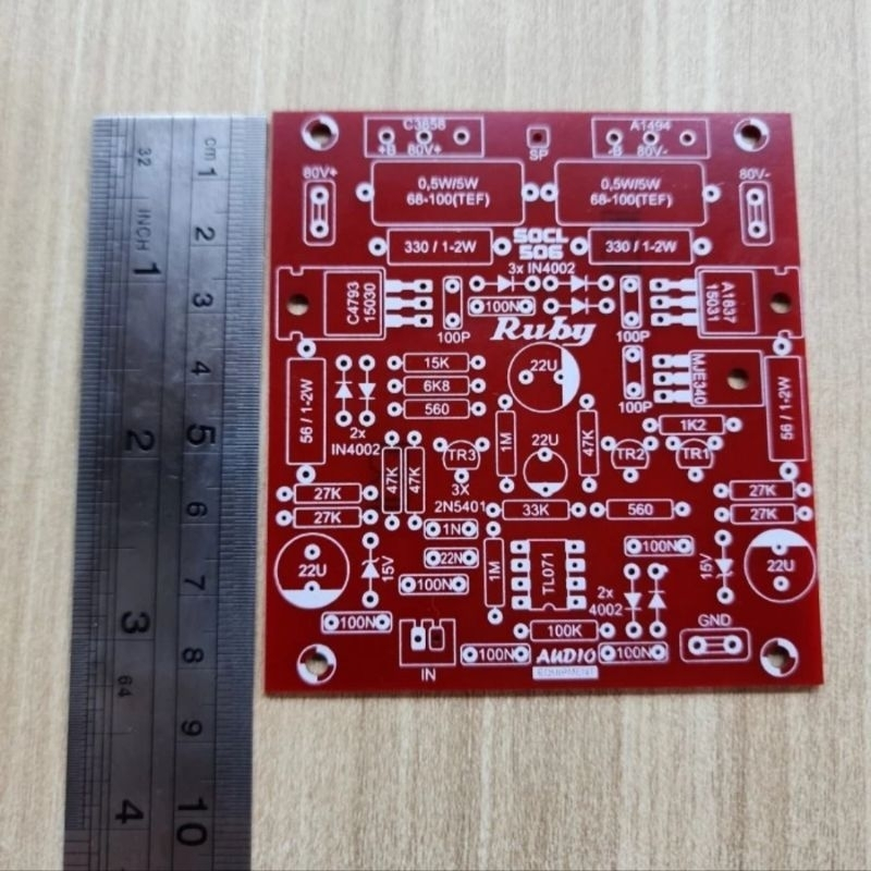 PCB SOCL 506 Semi fiber ruby