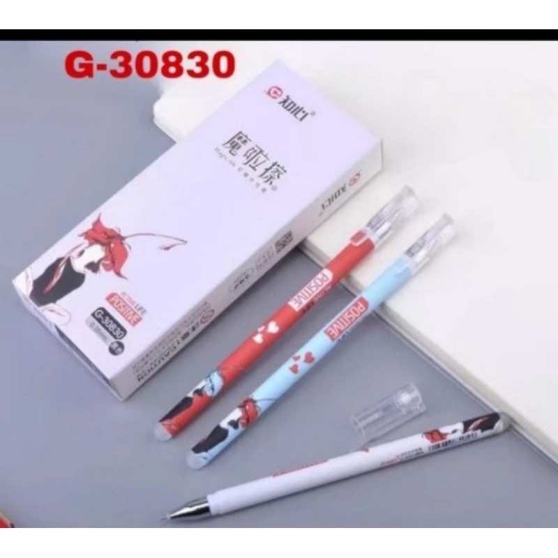 

SJS bolpen gel pancy bisa hapus(12pcs)/erasable/pulpen/pen/balpen-G30800