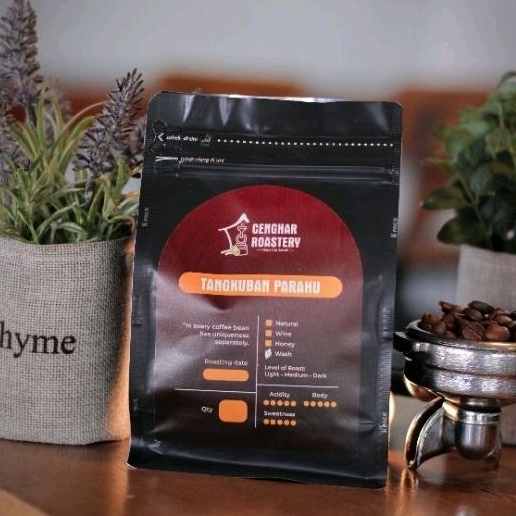 

Kopi Arabika Tangkuban Parahu | 200gr | Roast Beans | Coffee