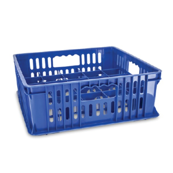 Atari 9879 L Container Gelas 25 Sekat Rak Krat Plastik Tempat Penyimpanan Gelas By Green Leaf Glass 