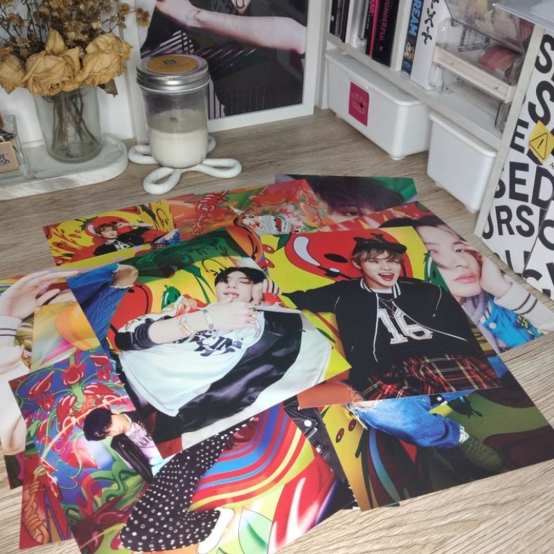 SHARING POSTCARD NCT DREAM HOT SAUCE CRAZY VERSION