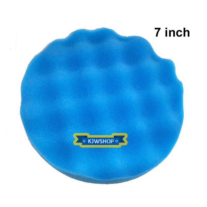 Blue Foam Velcro Pad Spon Poles Biru 7" 7inch Sponge Poles 7 Inch Busa Poles Biru 7" Wave Foam Poles