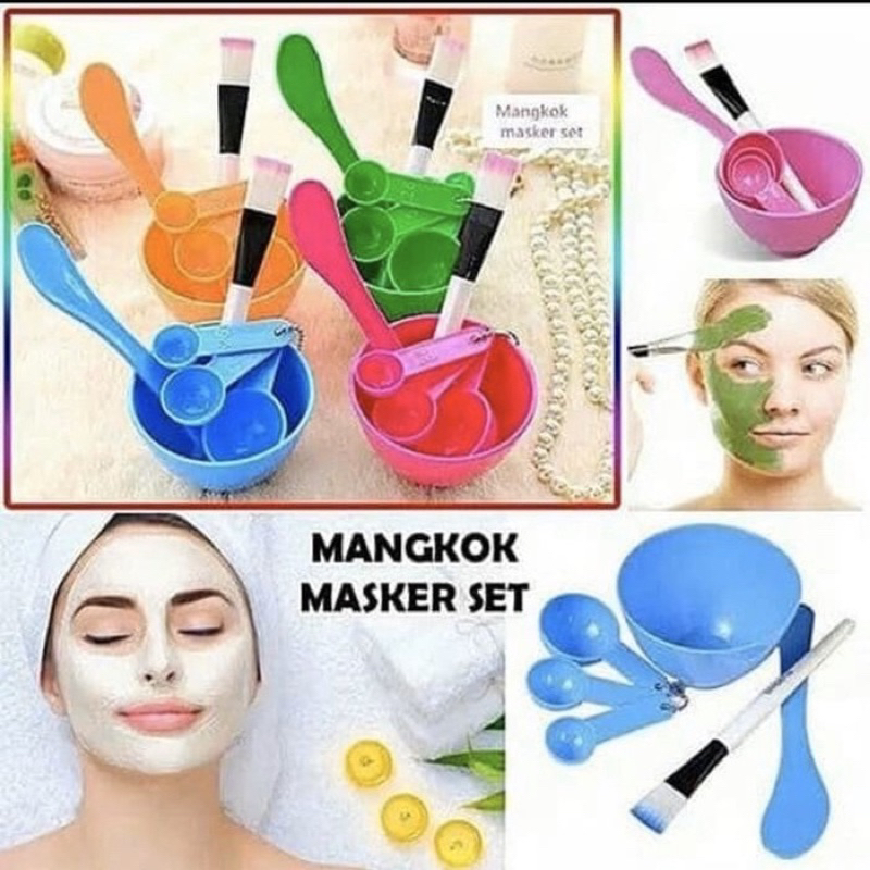 mangkok masker set
