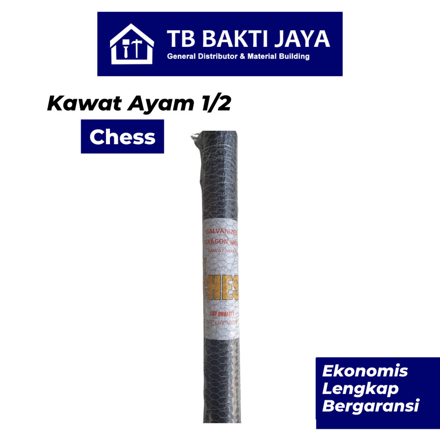 Kawat Ayam 1/2 Inch / Kawat Ram / Kawat Kandang Ayam