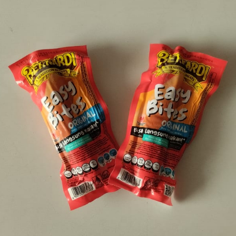 Bernardi Sausage Easy Bites Rasa Original 65gr Sosis Ayam dan Sapi Siap Makan