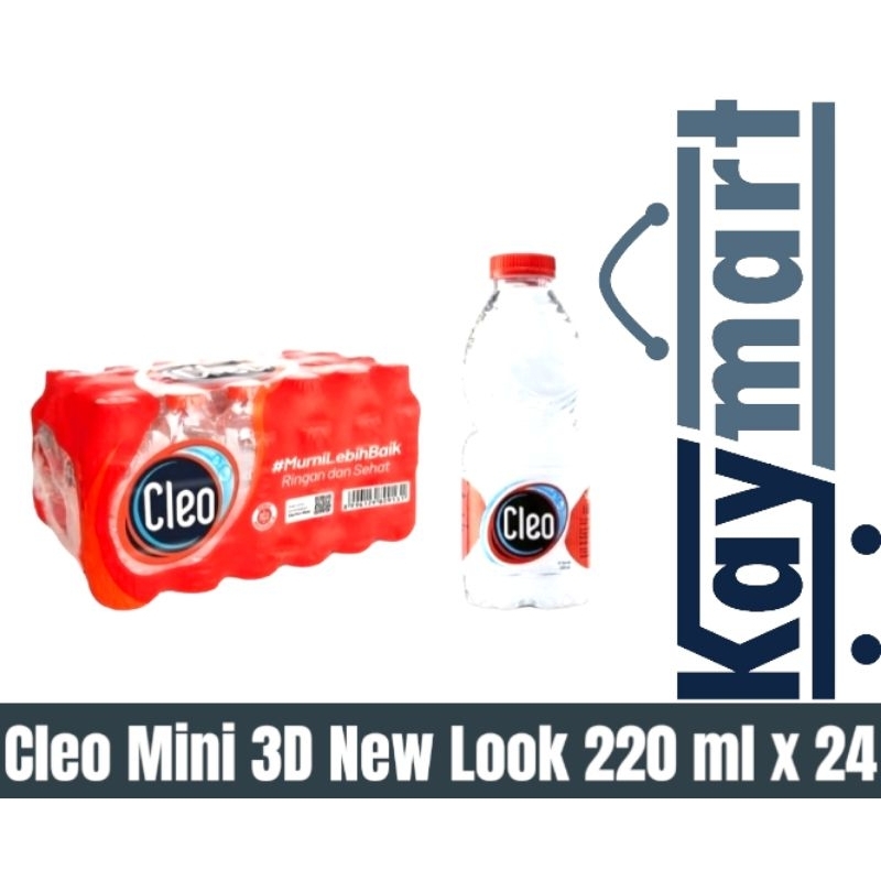 

Cleo Botol Mini isi 24 x 220 ml