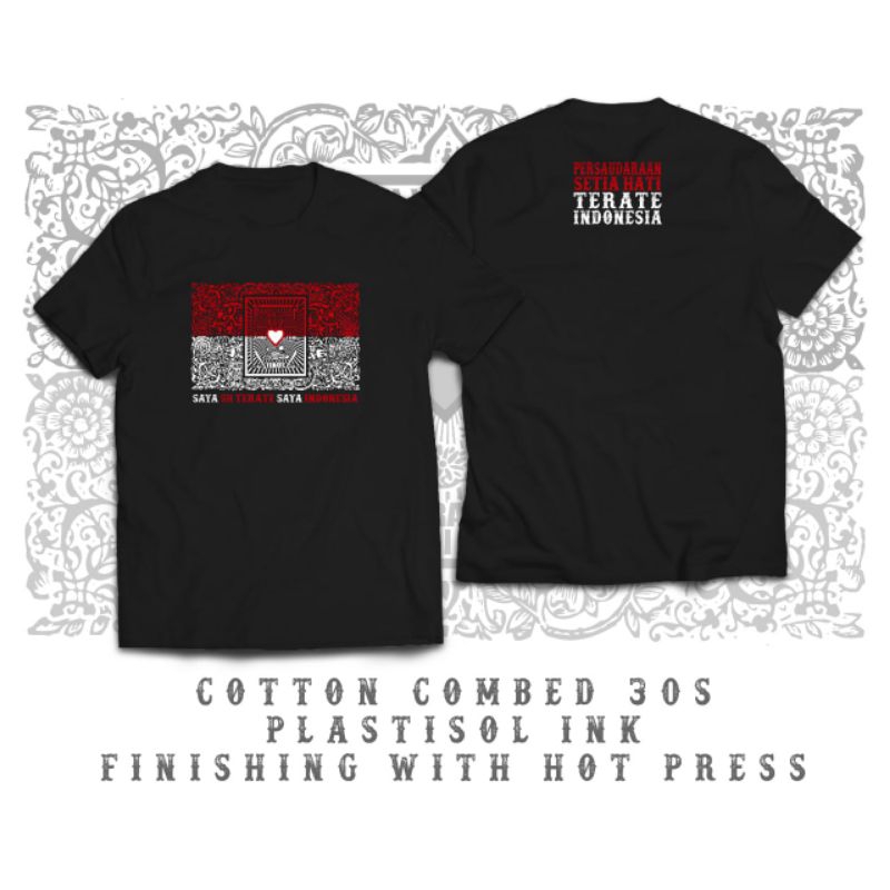 Kaos SH TERATE Lambang Merah Putih