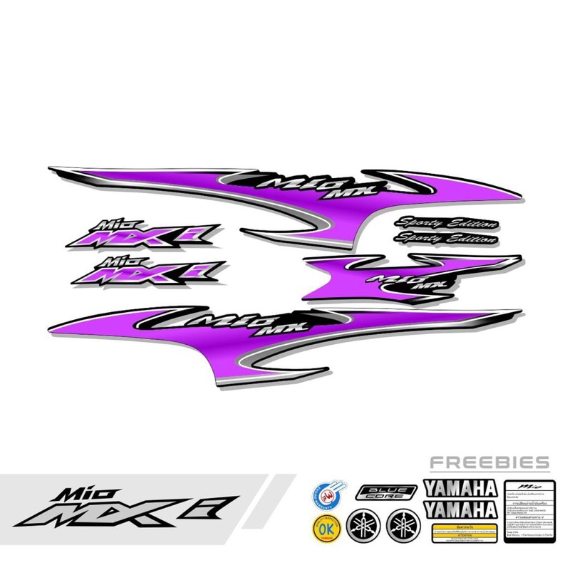 STRIPING MIO SPORTY / STIKER MIO SPORTY / STICKER MIO SPORTY / STICKER MIO