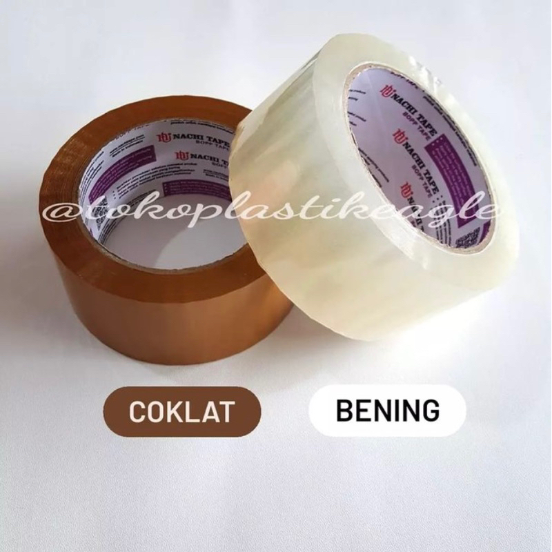 

Lakban NACHI Polos 48mm x 100yard