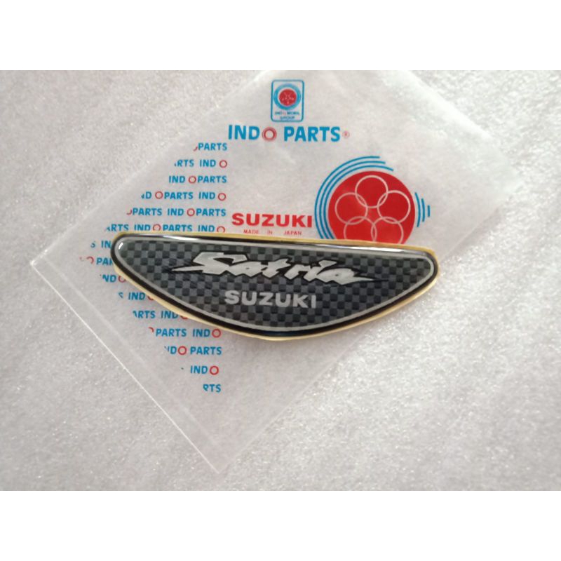 Emblem suzuki satria ru satria lumba original nos