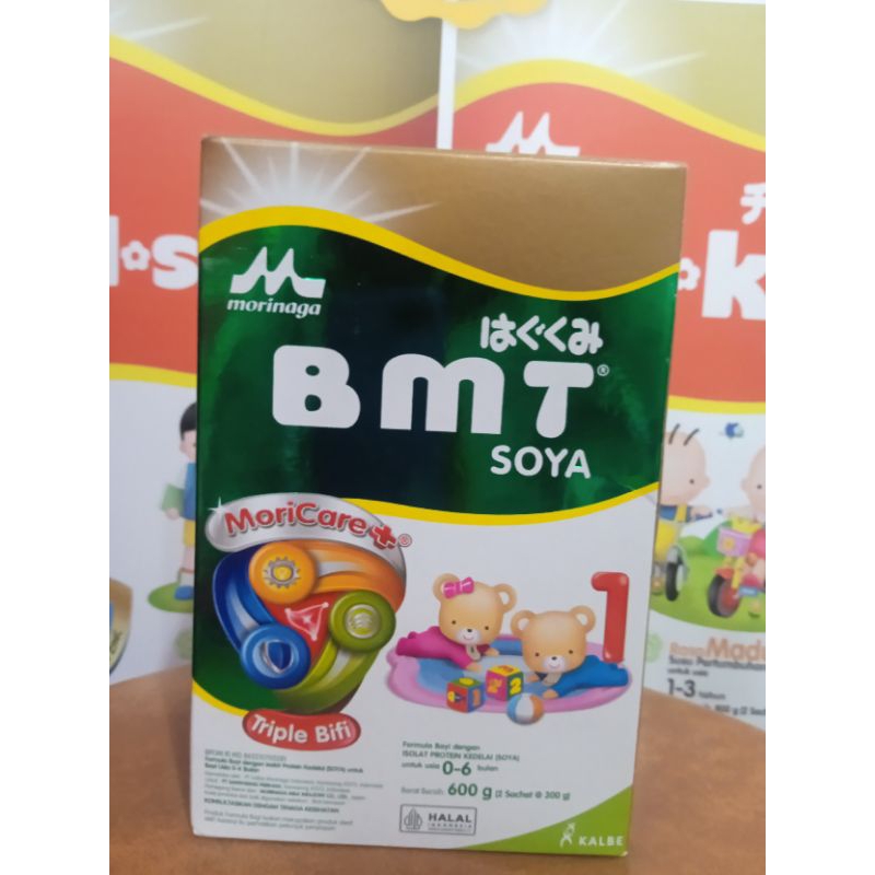 MORINAGA BMT soya 0-6bulan 600g