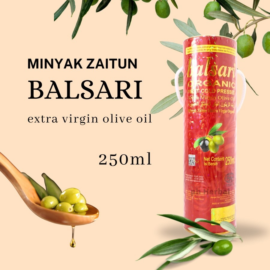 

Balsari Minyak Zaitun Extra Virgin Organik 250ml