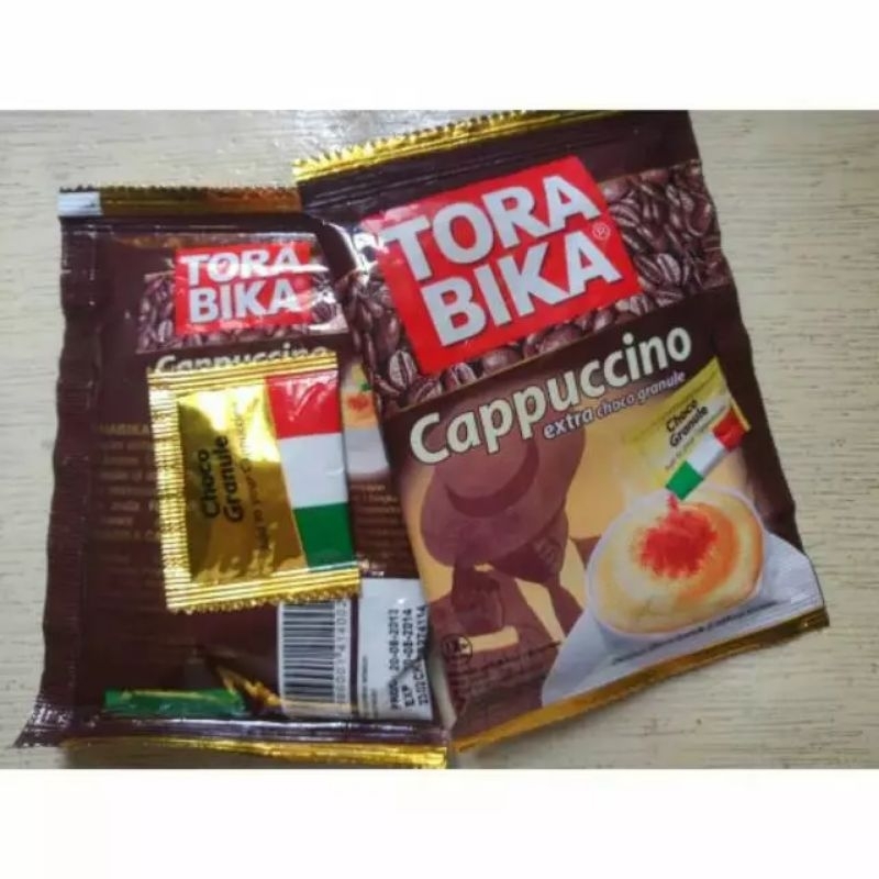 

Kopi torabika cappucino coklat granule 1 set isi 10pcs