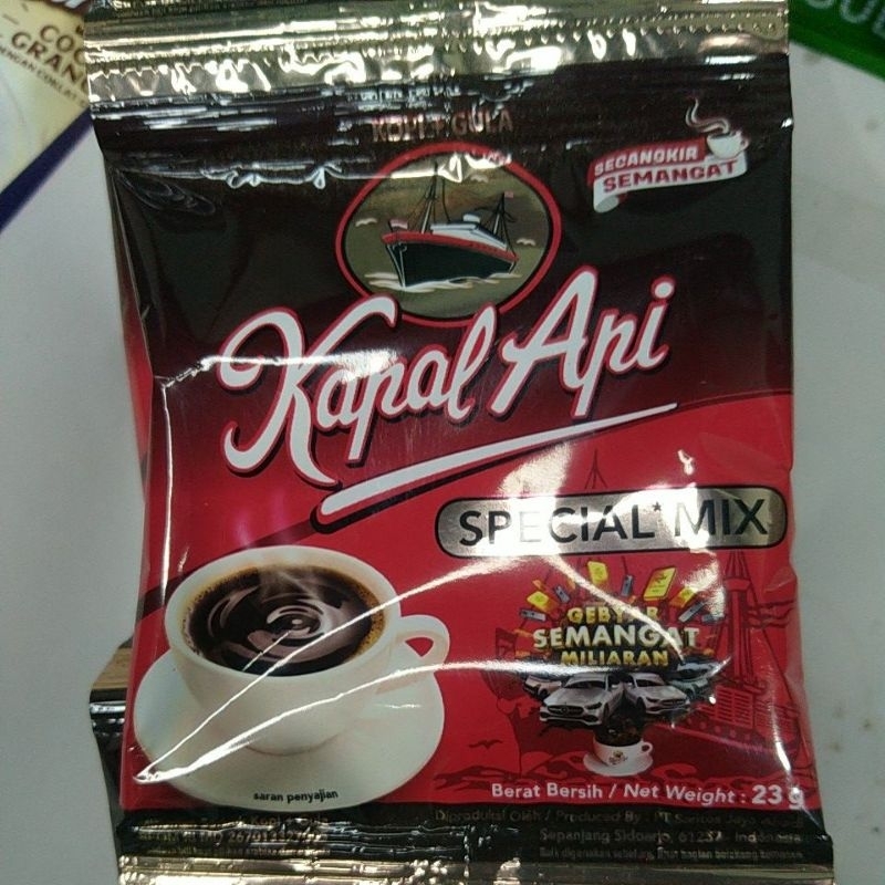

Kapal Api Special Mix 23 gram 10 sachet