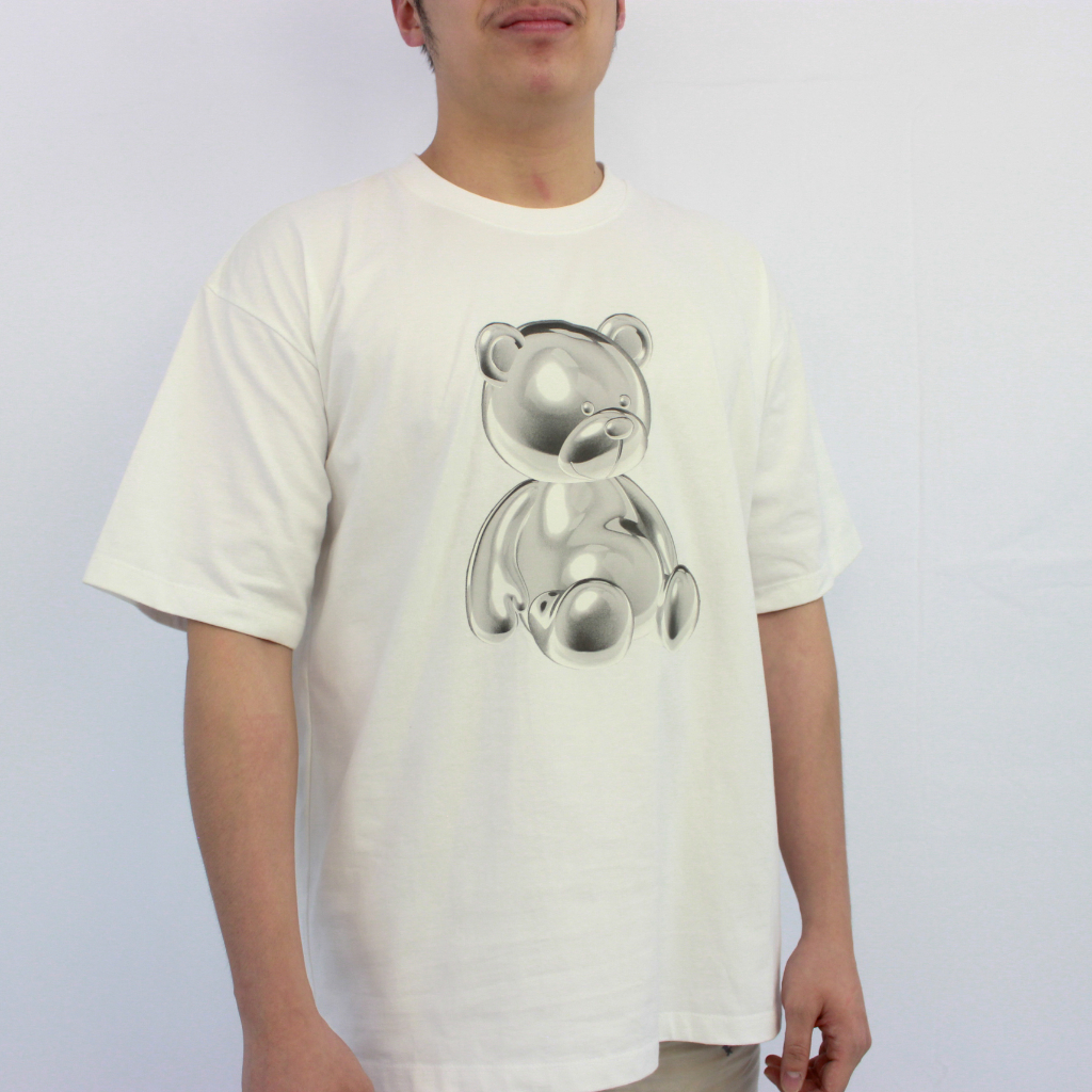 ADLV Metal Bear White Tee