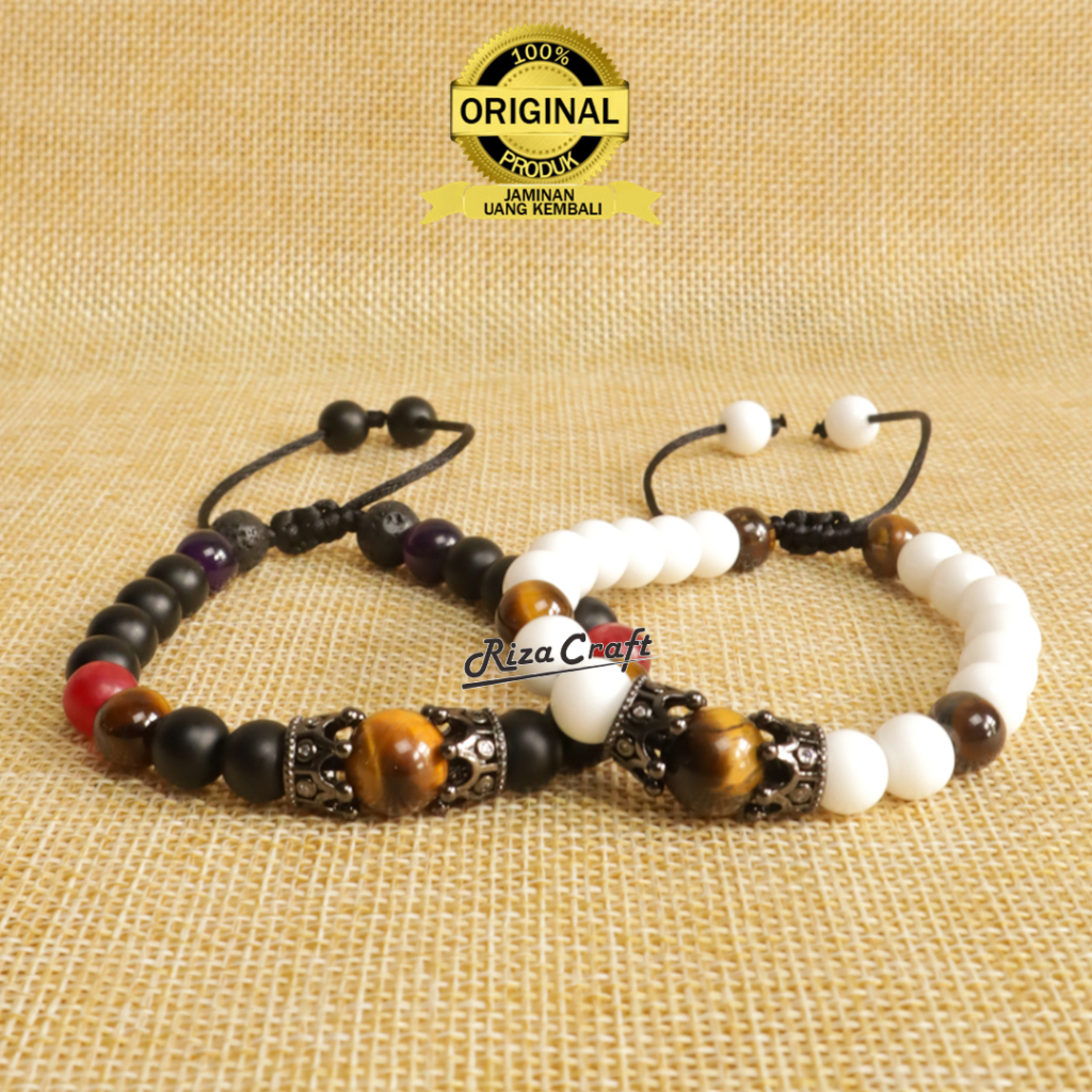 ROJO RATU BRACELET Gelang Couple Pasangan Aesthetic Pria Wanita Cowok Cewek Keren Kekinian