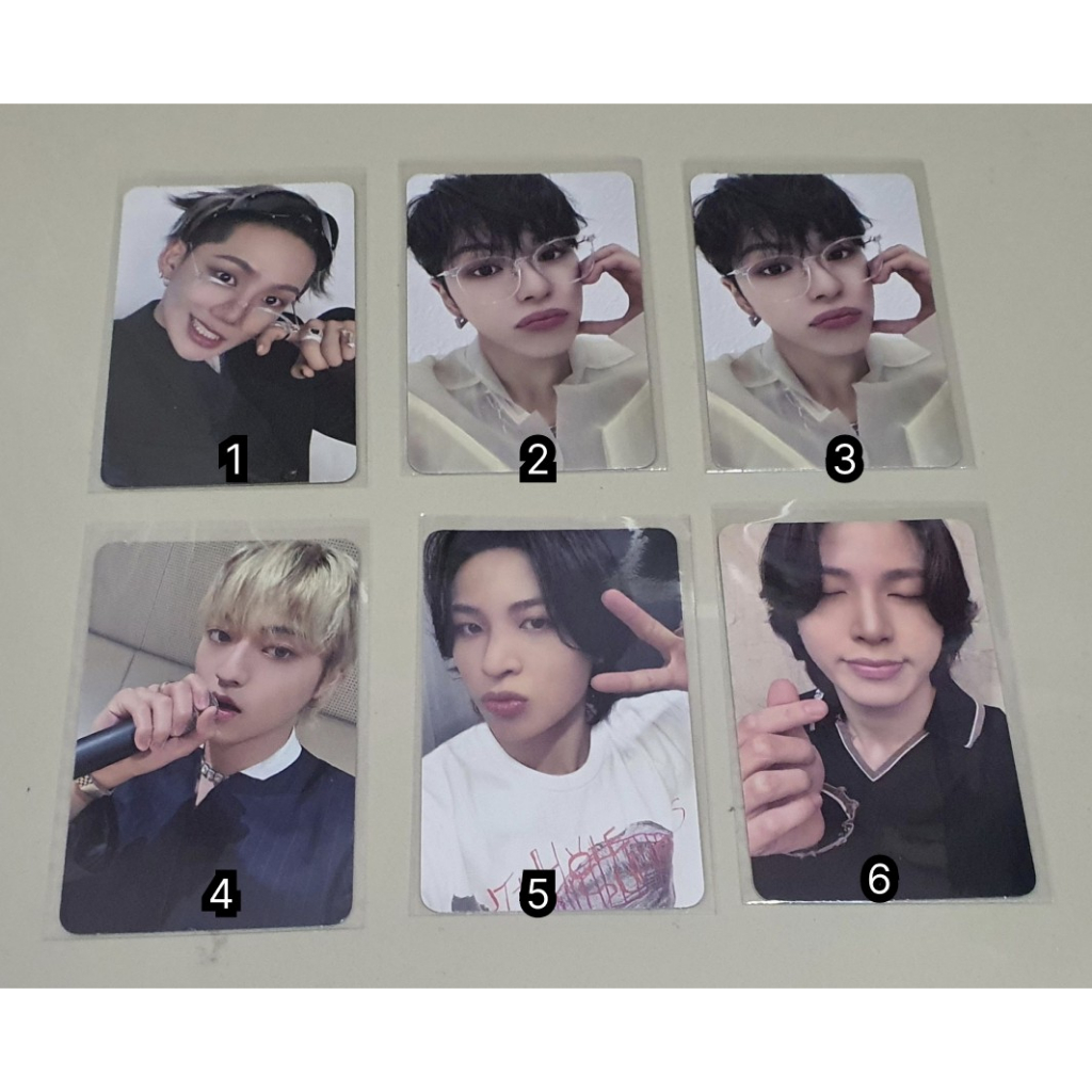 [SALE] READY STOCK TREASURE LUCKY DRAW LOTTE LD JAEHYUK DAY 3 JUNGHWAN DAY 6