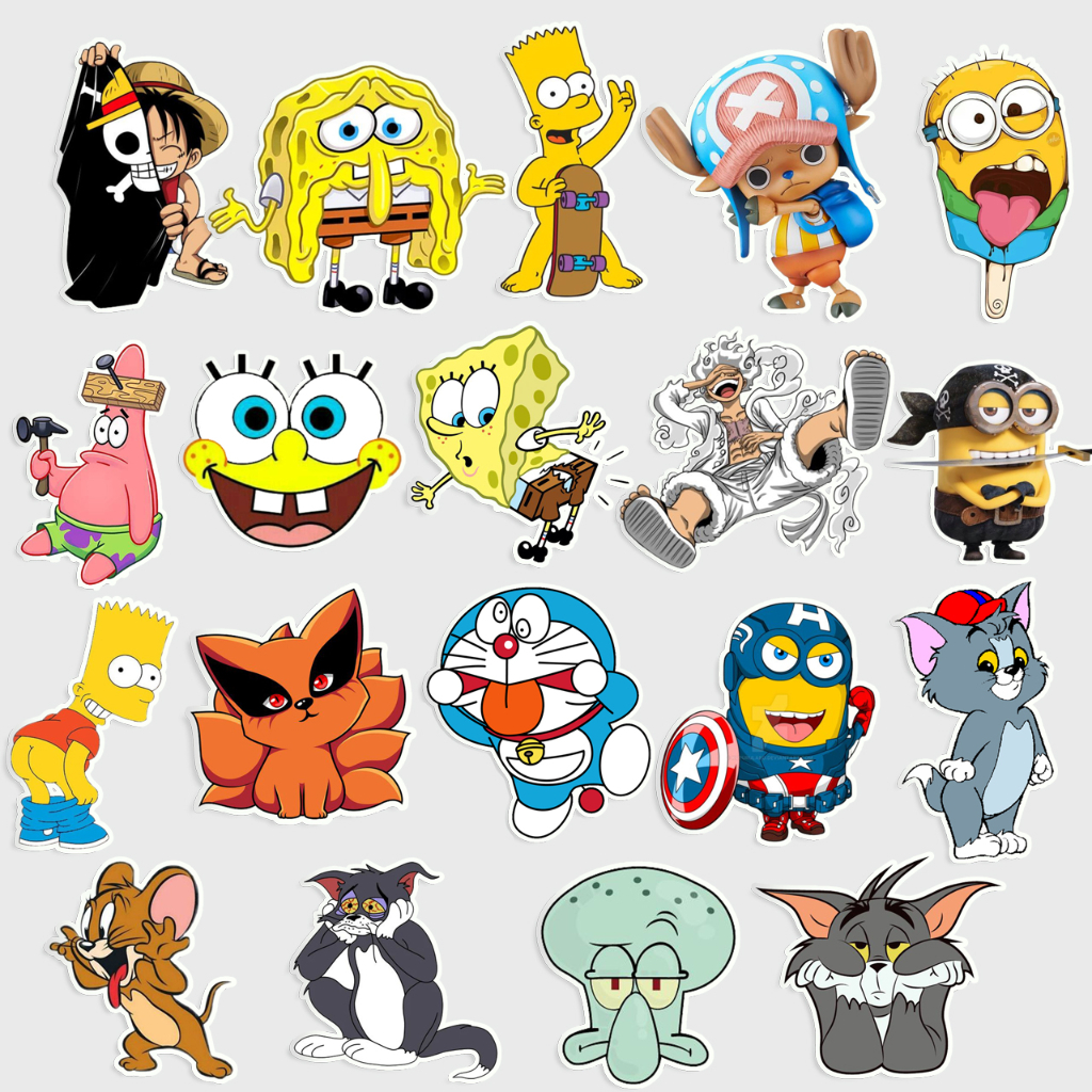 

STIKER KARAKTER QUANTAC LUCU MURAH !!! UNTUK HP HELM KOPER LAPTOP MACBOOK TABLET MEJA GITAR