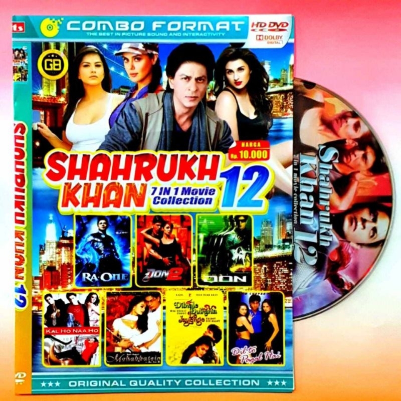KASET DVD INDIA SHAH RUKH KHAN LENGKAP