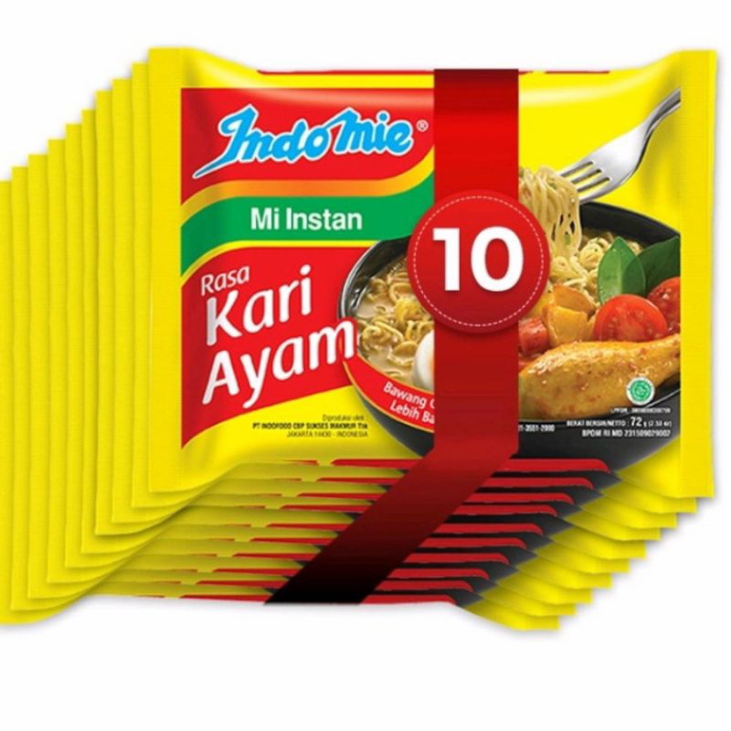 

Mie indomie kari ayam isi 10 pcs