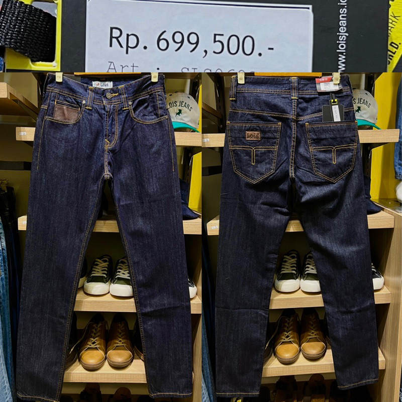 Celana Panjang Lois Original biru dongker (085A)