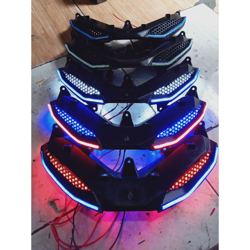 lampu gaban MX king alis + mata