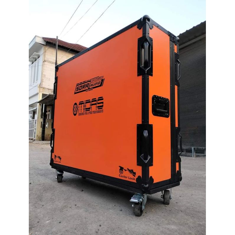 Hardcase Mixer Digital Midas M32 M 32 Ada Roda New Model Premium HQ Hardcase