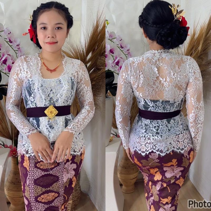 KEBAYA JADI PAYET METALIK/ KEBAYA JADI BALI BAGUS MURAH