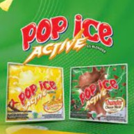 

POP ICE ACTIVE PER RENCENG isi 10 tornado squash dan thunder choco malt