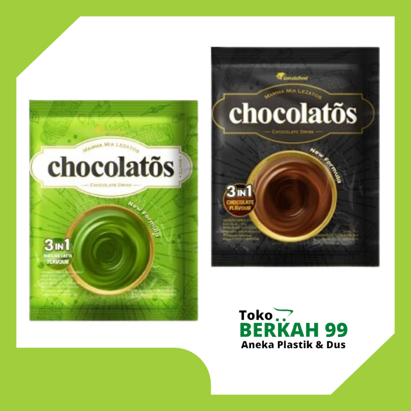 

Chocolatos Drink PER SACHET 27 gram Chocolate dan Matcha Latte
