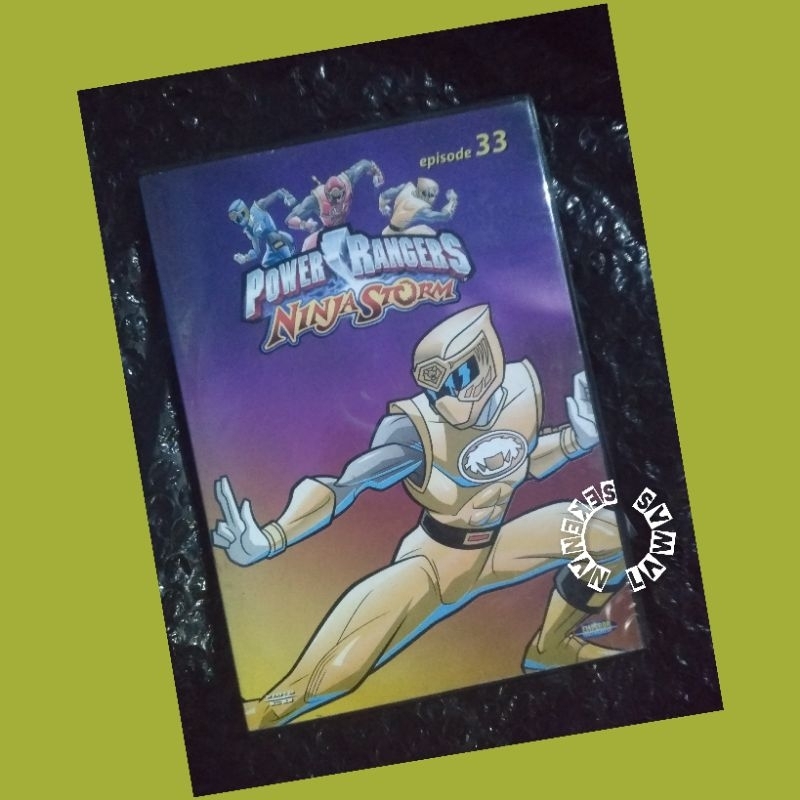 VCD Power Rangers Ninja Storm Eps. 33 /Original /Bahasa Indonesia