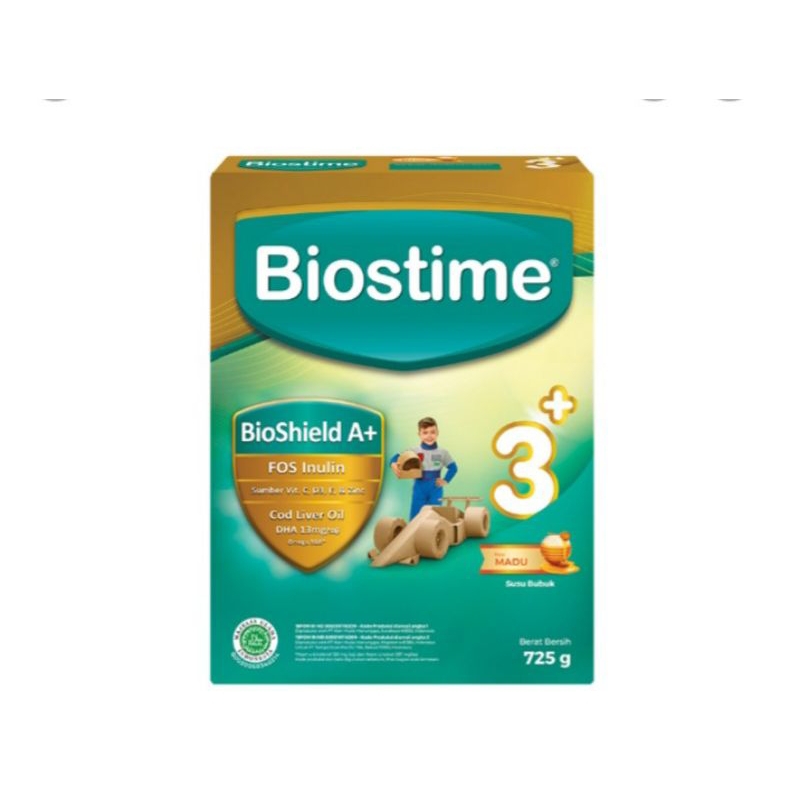 Biostime 3+ Vanilla 725gr - Susu Pertumbuhan Anak 1-3 Tahun