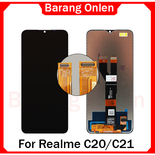 Realme C20/C21 LCD Touchscreen Layar Sentuh Hp