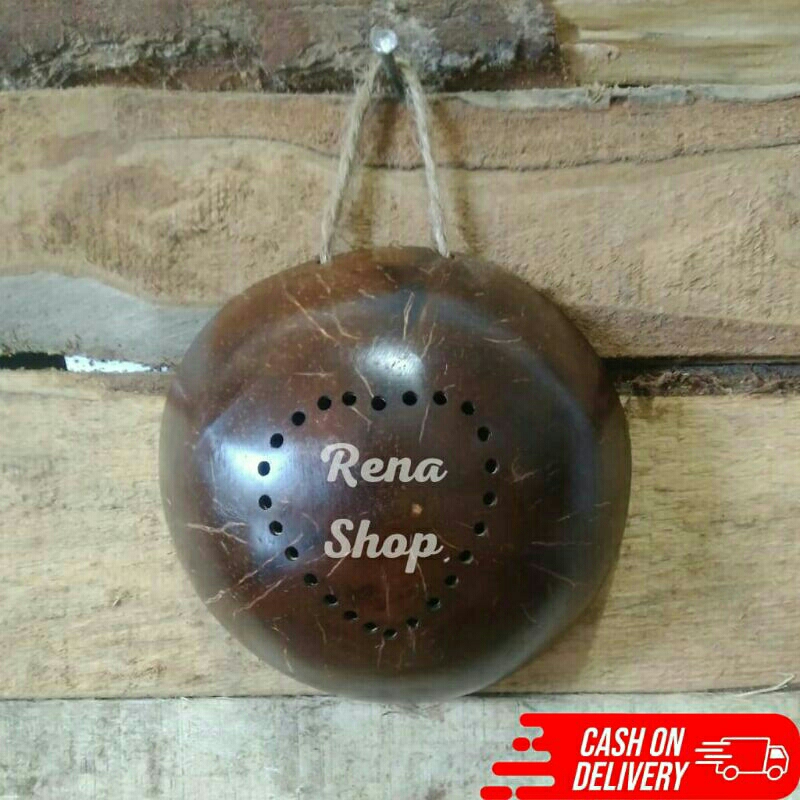 Hiasan Dinding Batok Tempurung Kelapa