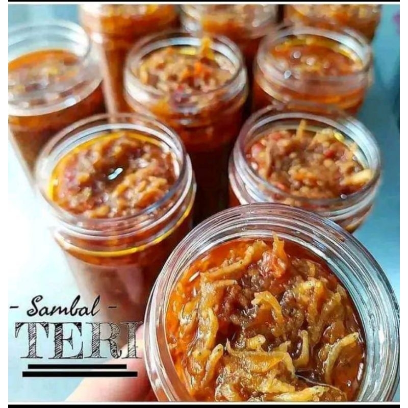 

Sambal Teri Fresh Premium 150g| Homemade| khas Blitar