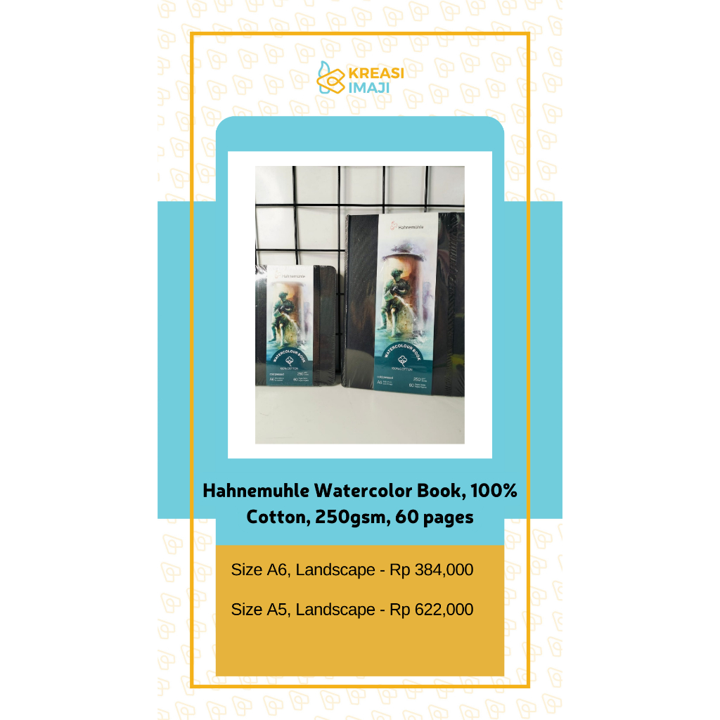 

Kreasi Imaji | Hahnemuhle Watercolour Book
