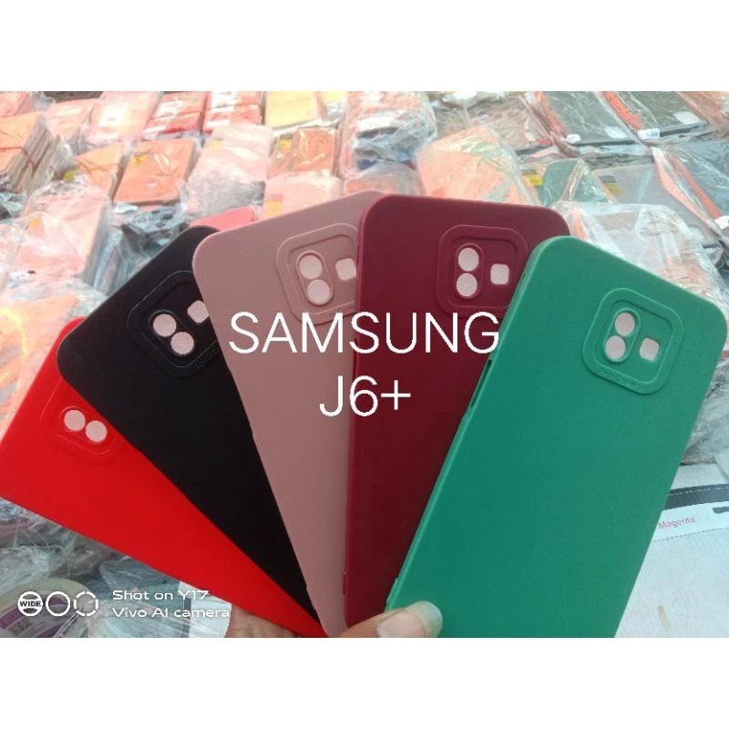 Soft Case Samsung J6+ Case Slikon Casing hp Samsung J6+ Slikon TPU
