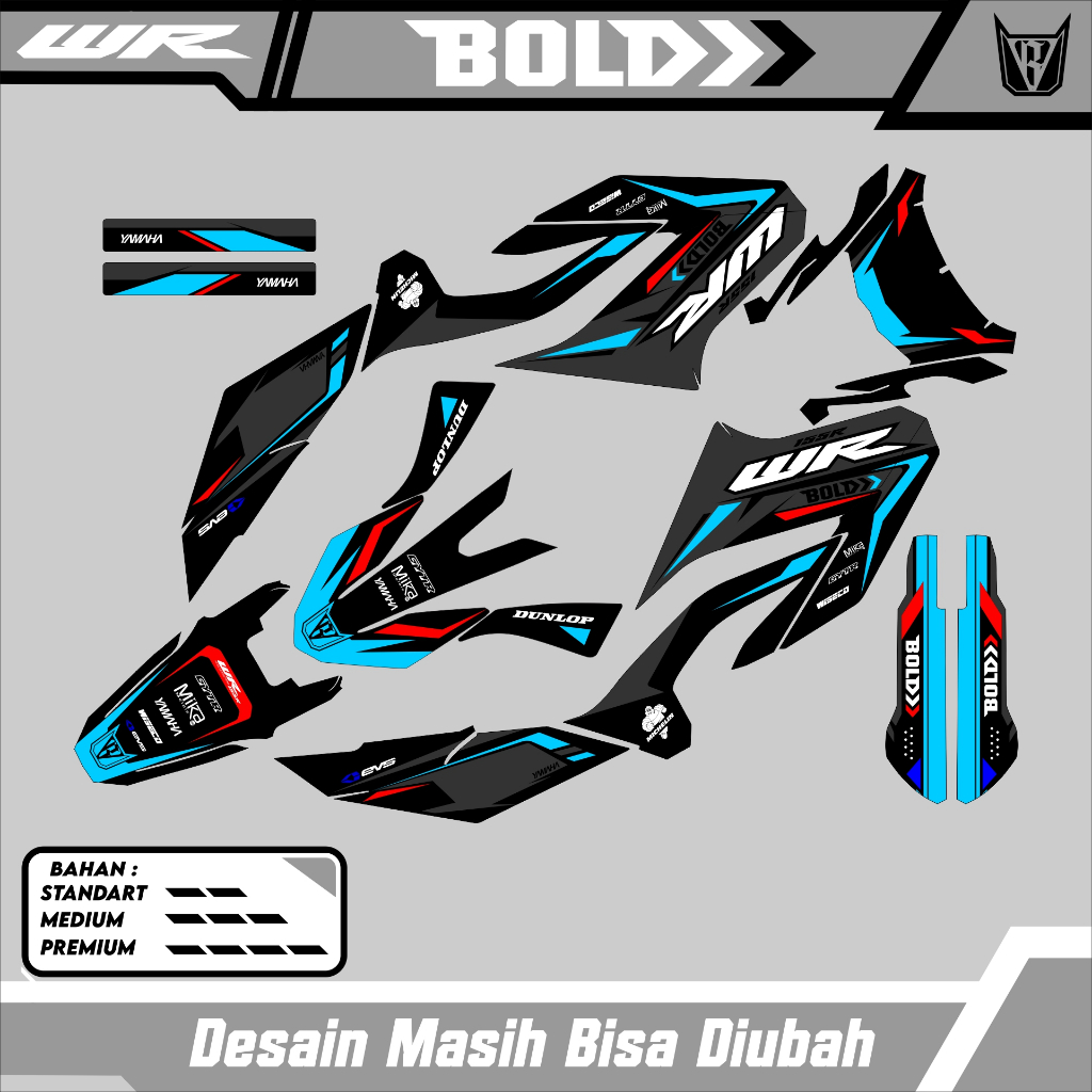 STICKER DECAL Trail YAMAHA WR 155 supermoto 29